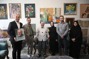 دیدار صمیمانه معاون صدا با امیر نوری گوینده پیشکسوت رادیو/ تأکید بر صیانت از ادبیات فارسی و تکریم پیشکسوتان رادیو