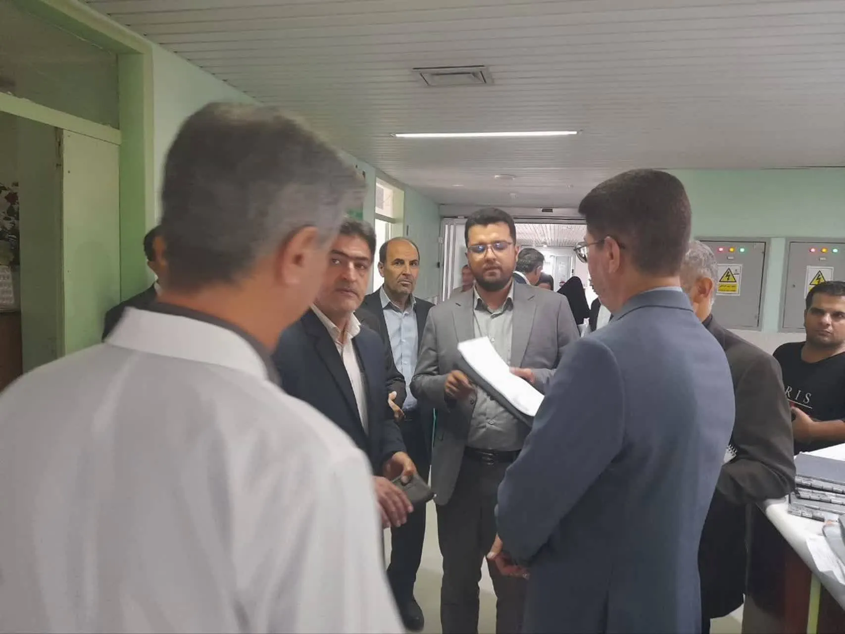 بازدید معاون دادستان زنجان از بیمارستان آیتالله موسوی