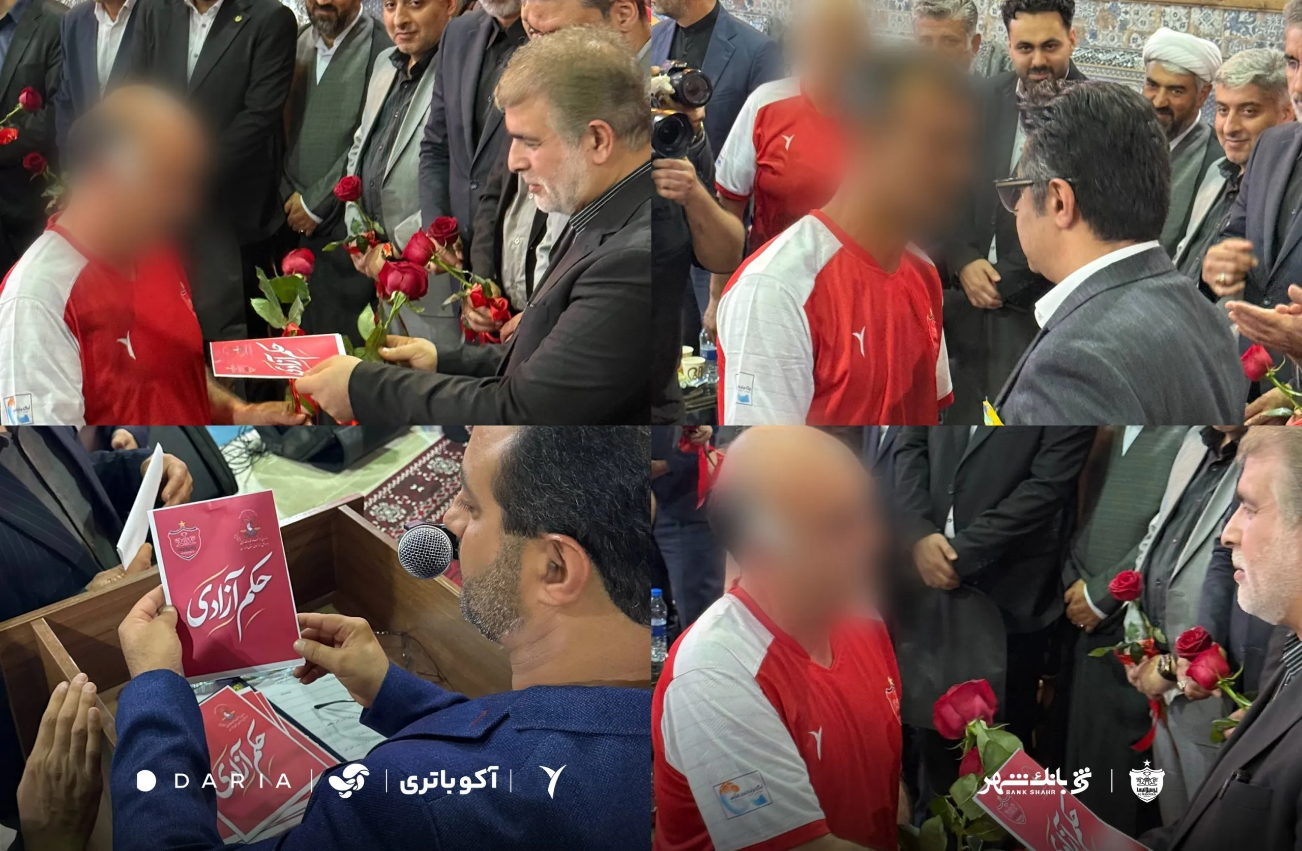 آزادی ۲۰۰ زندانی با حمایت پرسپولیس؛ شمار آزادشدگان «مهر سرخ» به ۳۴۴ نفر رسید