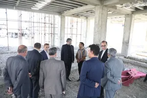 رئیس کل دادگستری استان آذربایجان غربی از پروژه توسعه دادسرای عمومی و انقلاب میاندوآب بازدید کرد