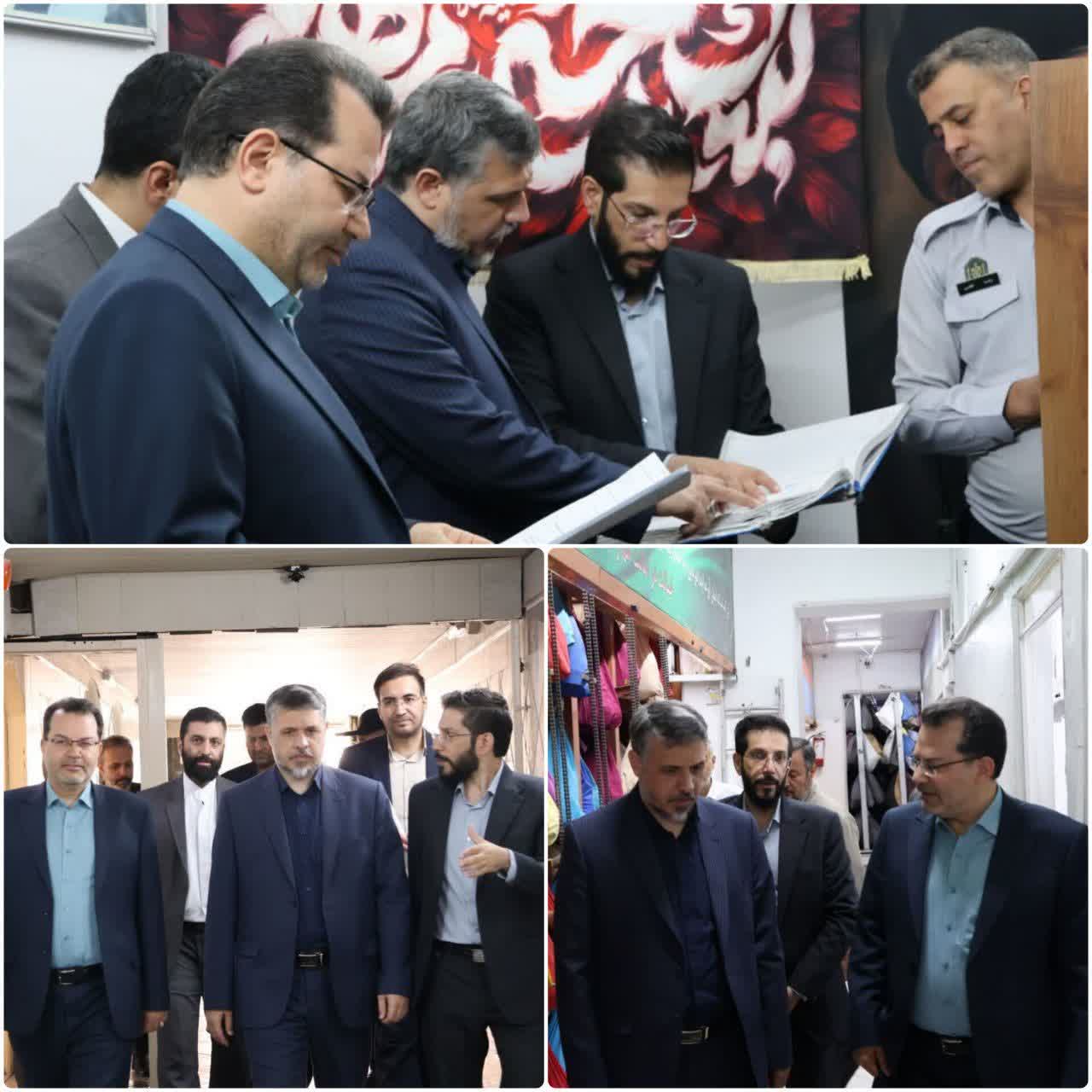 دادستان مرکز خراسان رضوی از ناحیه ۳ دادسرا و زندان مشهد سرزده بازدید کرد دادستان مرکز خراسان رضوی از ناحیه ۳ دادسرا و زندان مشهد سرزده بازدید کرد