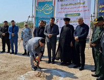 آیین کلنگ‌زنی ساختمان طرح توسعه دادگاه و دادسرای شهرستان گناوه برگزار شد