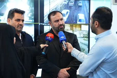 بازدید دادستان تهران از پلیس راهور تهران بزرگ