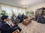دیدار رئیس سازمان قضایی نیرو‌های مسلح با همسر شهید آیت‌الله قدوسی