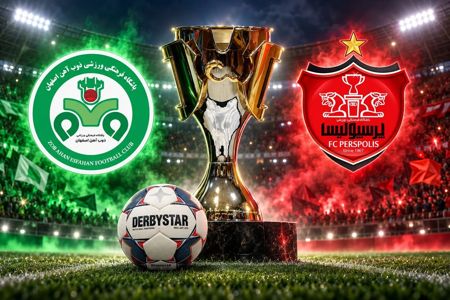 پرسپولیس - ذوب‌آهن؛ سرخ‌ها در تعقیب صدر/ مأموریت شکار گاندو یا پایان طلسم ۶ ساله؟