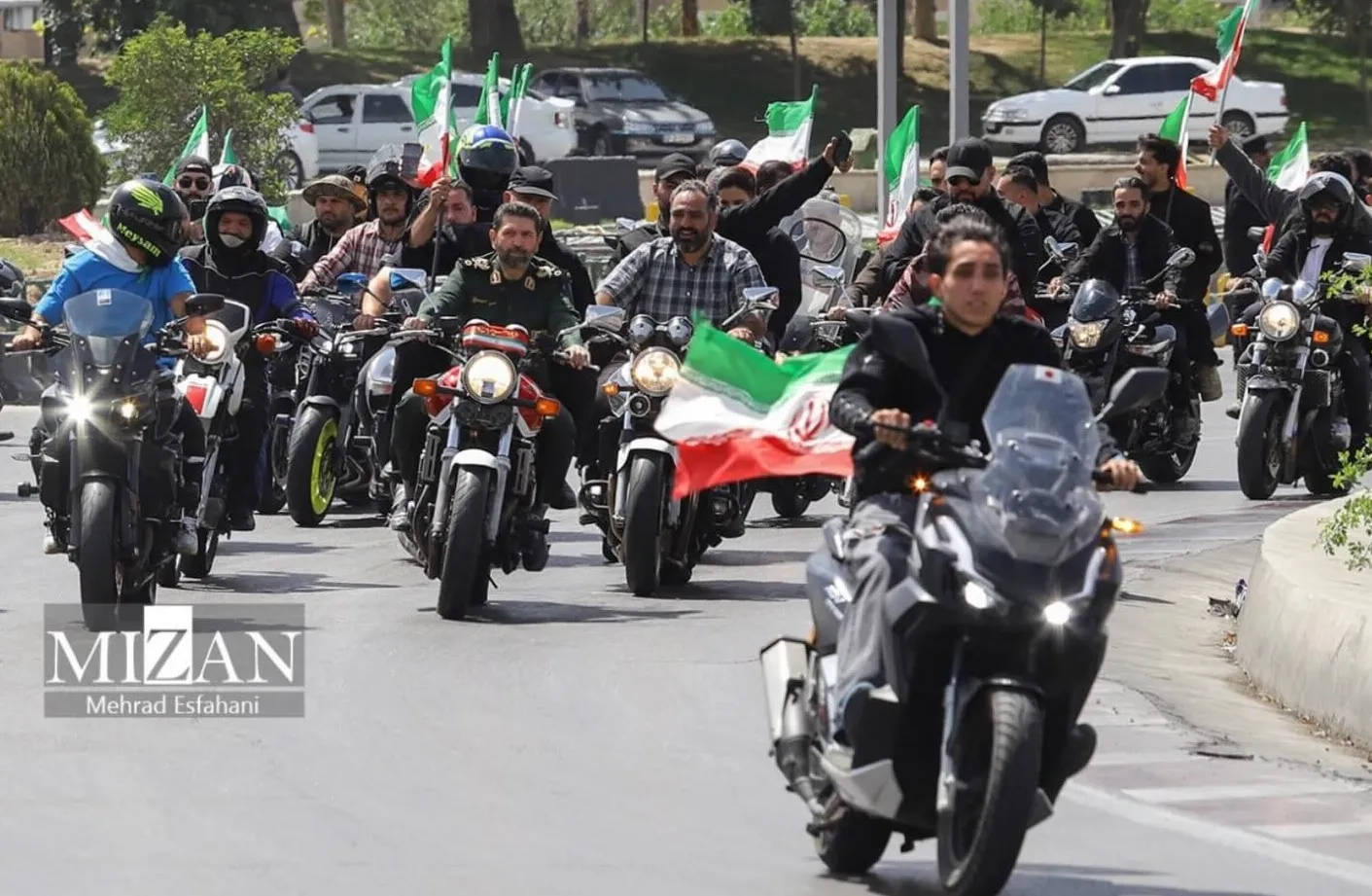 رزمایش ۴۰ هزار موتورسوار «جان‌فدای ایران» در تهران برگزار می‌شود