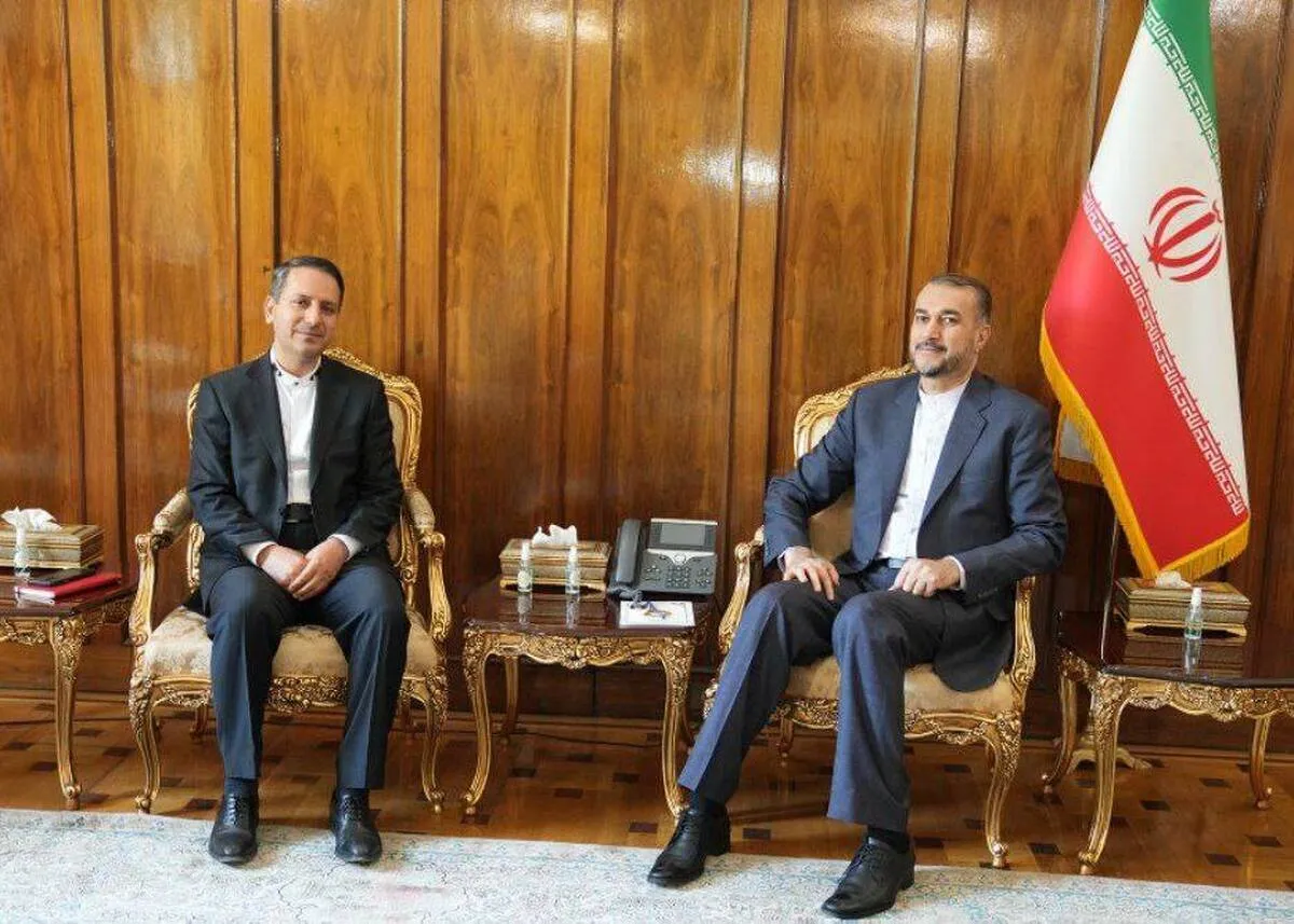 سرکنسول جدید کشورمان در قازان - روسیه با امیرعبداللهیان دیدار کرد
