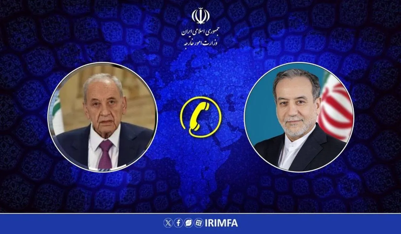 تماس تلفنی عراقچی با رئیس مجلس نمایندگان لبنان