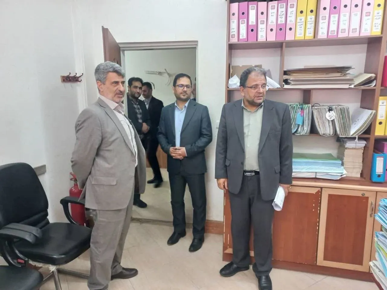 بازدید رئیس کل دادگستری گیلان از حوزه‌های قضایی کیاشهر و خشکبیجار