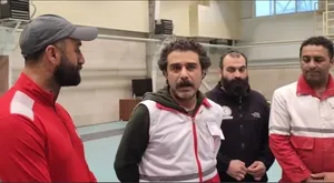 دعوت وحید رهبانی بازیگر سینما و تلویزیون برای شرکت در پویش ایران ما در جمع امدادگران هلال احمر