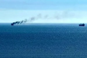 وقوع حادثه دریایی در تنگه هرمز