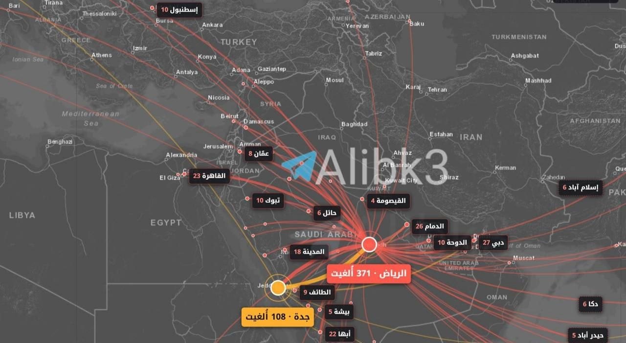 تحولات یمن و عربستان؛ ادامه تعلیق پروازها در فرودگاه بین‌المللی ریاض