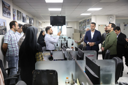 بازدید رئیس پژوهشگاه قوه قضاییه از خبرگزاری میزان