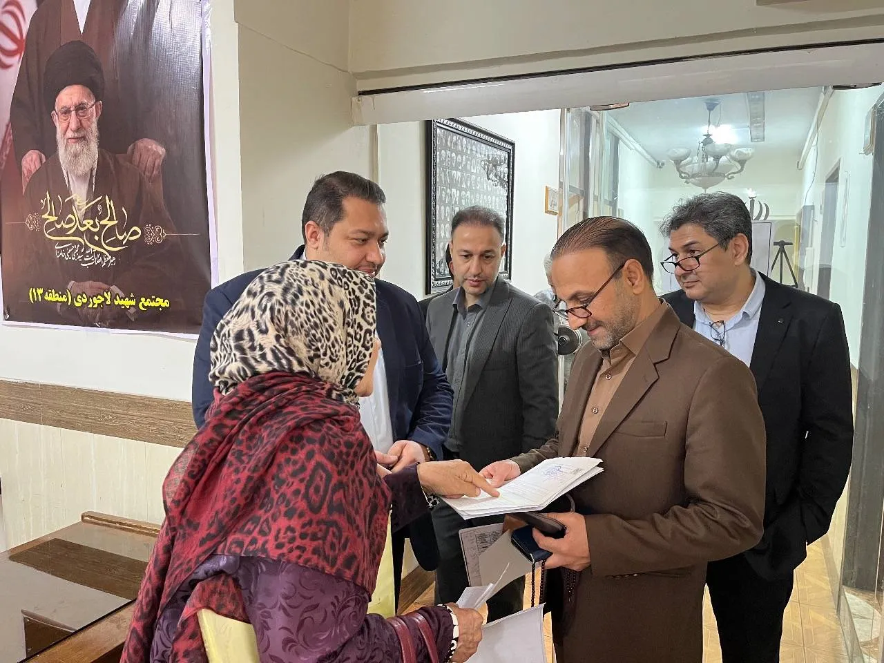 نظارت میدانی معاون قضایی رئیس‌کل دادگستری استان تهران بر عملکرد سه مجتمع شورای حل اختلاف تهران