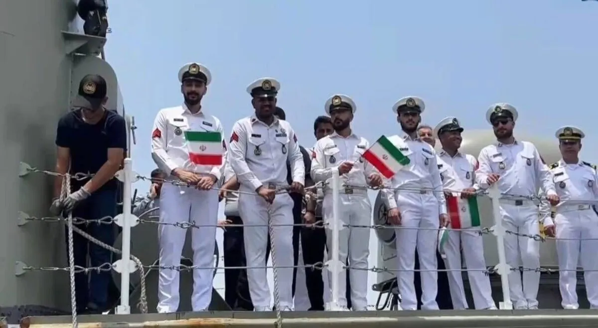 استقبال از ناوگروه ۸۶ در ویژه برنامه &laquo;از مامان بگو&raquo;