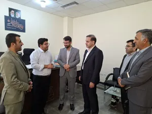 بازدید رئیس کل دادگستری کهگیلویه و بویراحمد از حوزه قضایی شهرستان کهگیلویه