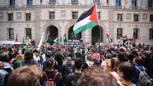 London’s harsh reply to staff protesting Gaza war: Quit or conform