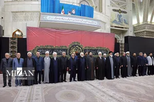تجدید میثاق رئیس و مسئولان عالی دستگاه قضا با آرمان‌های بنیانگذار کبیر انقلاب اسلامی/ حجت‌الاسلام والمسلمین محسنی اژه‌ای: دشمن طی یک سال دو جنگ و یک شبه کودتا را به کشور تحمیل کرد و هدفش فروپاشی ایران بود