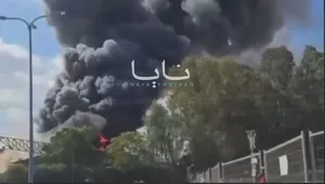 آتش‌سوزی و نشت آمونیاک در شهرک صهیونیست‌نشین سدیروت
