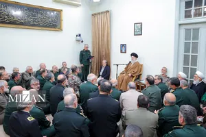 A group of armed forces commanders met with the Supreme Commander-in-Chief