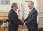 دیدار نماینده فراکسیون وفاداری به مقاومت در پارلمان لبنان با عراقچی