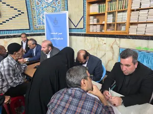 برگزاری میز خدمت رئیس سازمان ثبت در مسجد جامع افسریه تهران