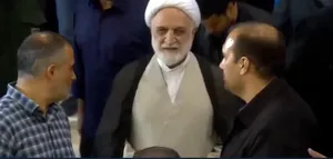 حضور رئیس قوه قضاییه در مراسم چهلمین روز تشییع و تدفین آقای شهید ایران