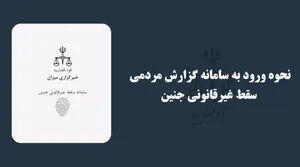 چگونه سقط غیرقانونی جنین را گزارش کنیم؟ / آموزش ثبت گزارش در سامانه دادستانی کل کشور