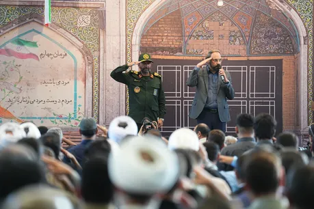 آیین بزرگداشت شهدای جنگ ۱۲ روزه و جنگ رمضان