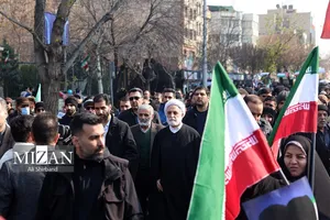 Head of Judiciary Attends 22th Bahman March