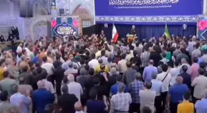مراسم چهلمین روزِ تدفین رهبر شهید در حرم مطهر رضوی