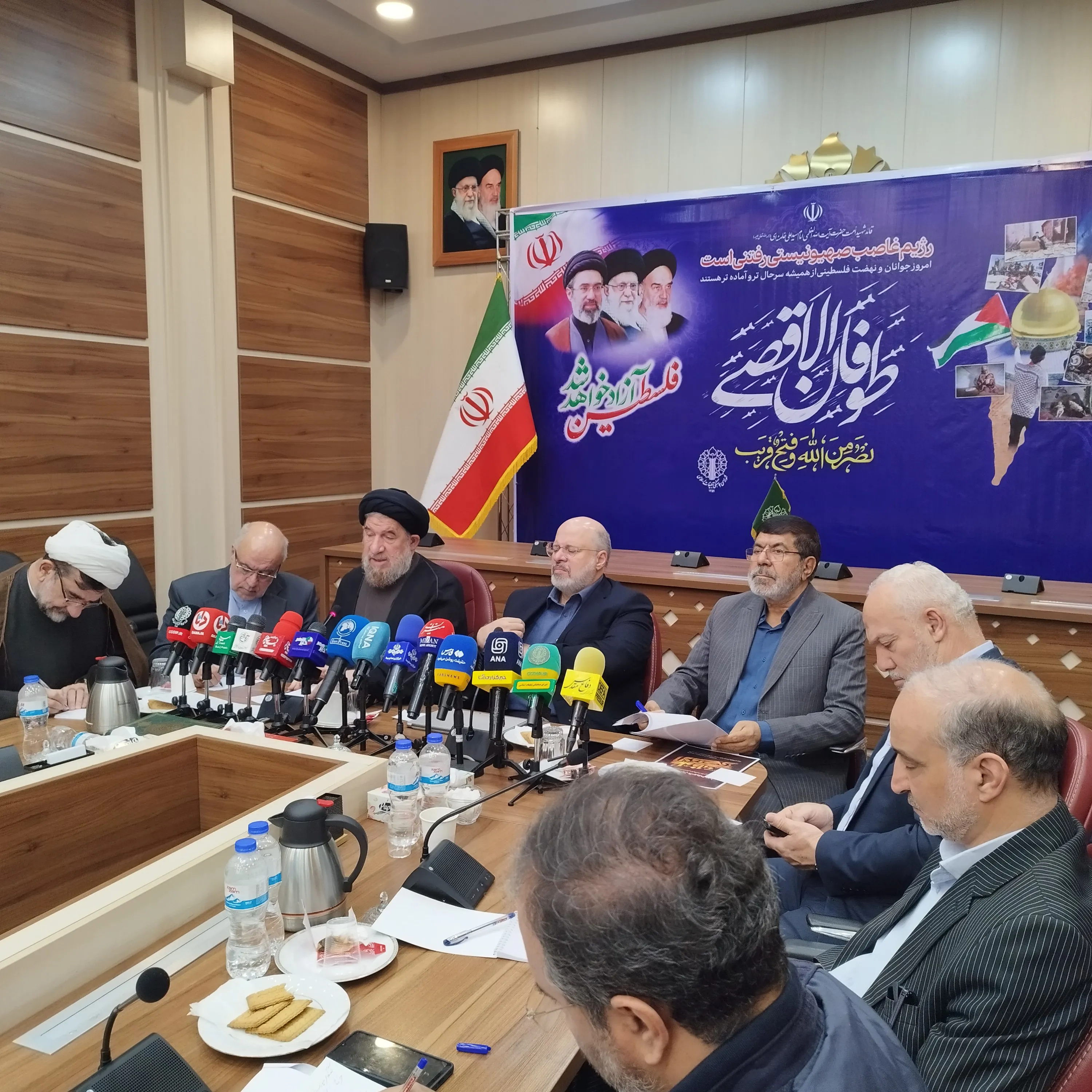 آغاز نشست سالروز عملیات طوفان الاقصی