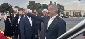 پزشکیان عازم ترکمنستان شد 