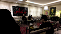 رئیس قوه قضاییه با حضور در بیت شهید لاریجانی با اعضای خانواده آن شهید والامقام دیدار کرد