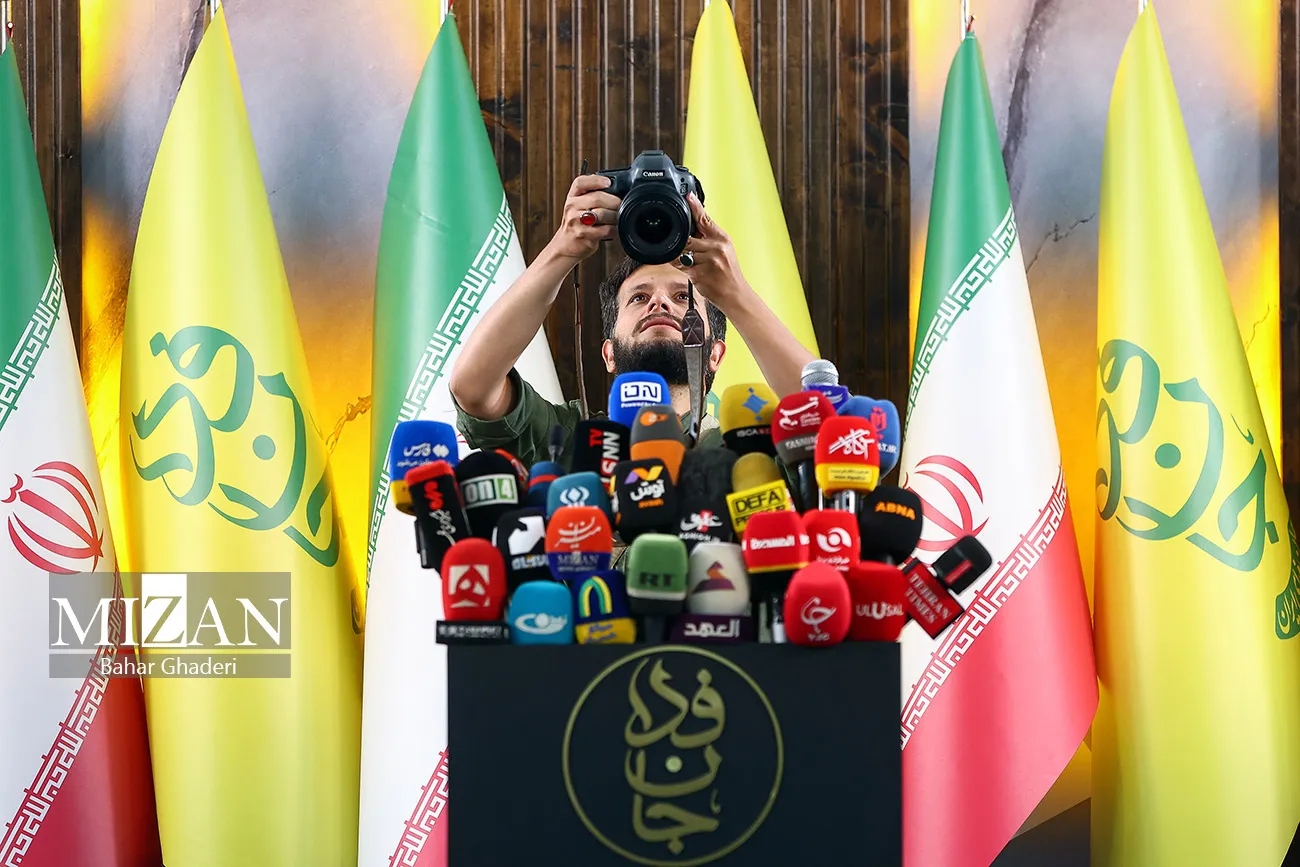 نشست خبری سخنگوی ستاد مردمی «جان فدای ایران»