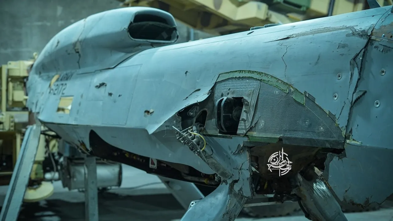 اولین تصاویر لاشه F-15 آمریکا و پهپاد MQ-9 منهدم‌شده منتشر شد