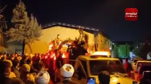پیکر شهدای حمله تروریستی رژیم صهیونیستی در دمشق وارد تهران شد