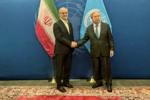 در دیدار پزشکیان و دبیرکل سازمان ملل مطرح شد؛ تأکید بر دیپلماسی، صلح منطقه‌ای و حل و فصل مسائل از مسیر گفت‌وگو