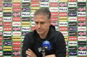 سرمربی فولادخوزستان: روز به روز بهتر می‌شویم/ بازی در مشت ما بود