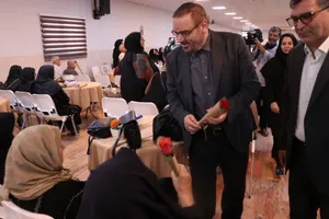 بازدید رئیس کل دادگستری استان زنجان از خانه سالمندان زنجان
