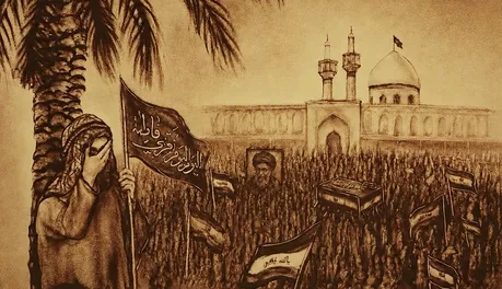 روایتی متفاوت از آنچه در تشییع باشکوه و ماندگار امام مجاهد شهید در عراق گذشت