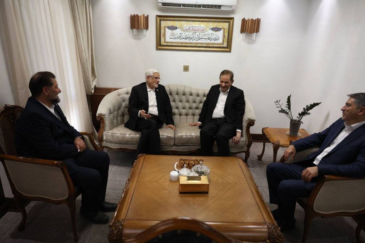 دیدار عارف با معاونان اول دولتهای گذشته در هفته دولت دیدار عارف با معاونان اول دولتهای گذشته در هفته دولت