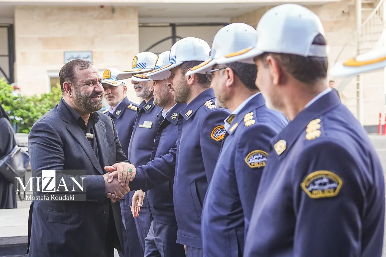 بازدید دادستان تهران از پلیس راهور تهران بزرگ