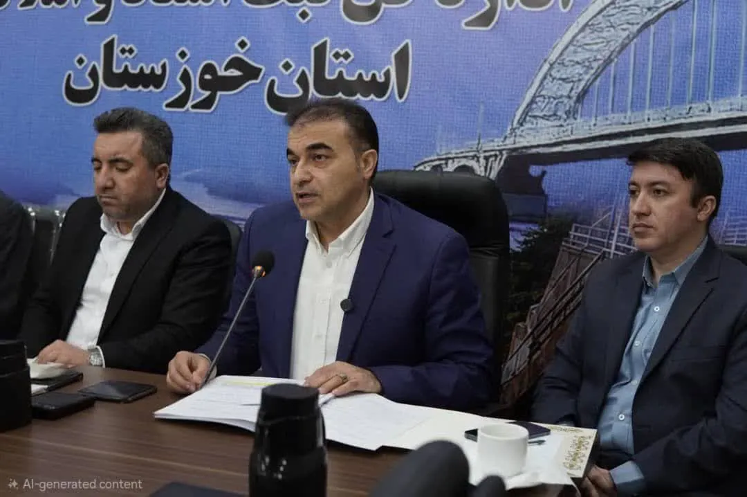 تأکید رئیس سازمان ثبت بر خدمت‌رسانی جهادی و رفع سریع مشکلات مردم در شورای اداری ثبت خوزستان