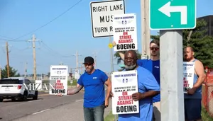 Shutdown of U.S. fighter jet production lines following Boeing workers’ strike