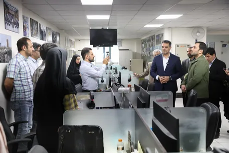 بازدید رئیس پژوهشگاه قوه قضاییه از خبرگزاری میزان