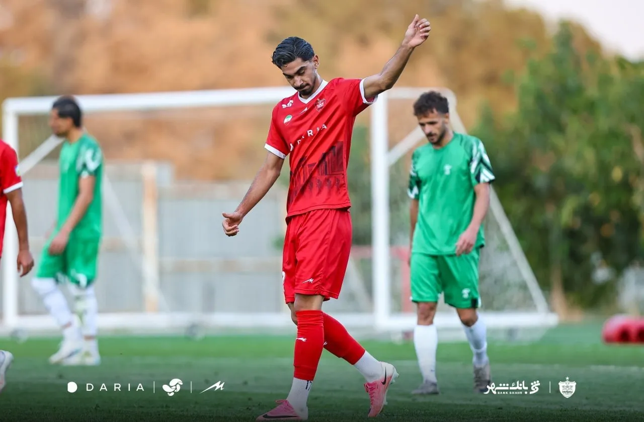 پیروزی پُرگل پرسپولیس مقابل حریف گمنام