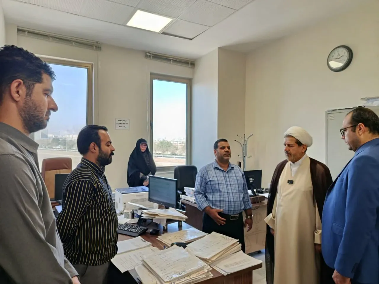 رئیس کل دادگستری خراسان رضوی از حوزه قضایی گلبهار بازدید کرد