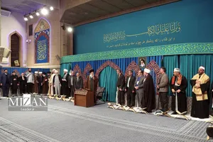 Participants in the International Quran Competition Meet with the Leader of the Revolution