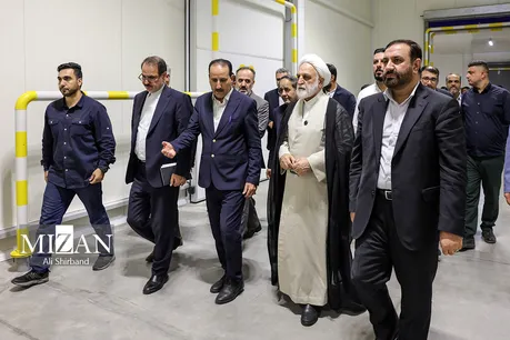 گزیده‌هایی از بازدید رئیس قوه قضاییه از یکی از بنادر خشک استراتژیک کشور